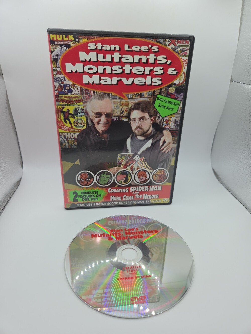 Stan Lee's Mutants, Monsters and Marvels (DVD, 2002, Colombia Tristar)